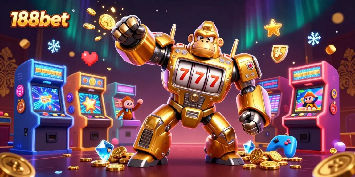 Fuel your excitement at 188bet with this vibrant and dynamic casino illustration.