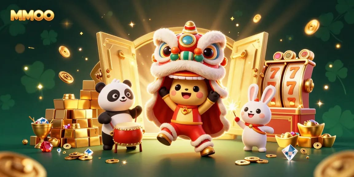 Engage in winning slot adventures at MMOO, featuring vibrant celebrations and enchanting gameplay!