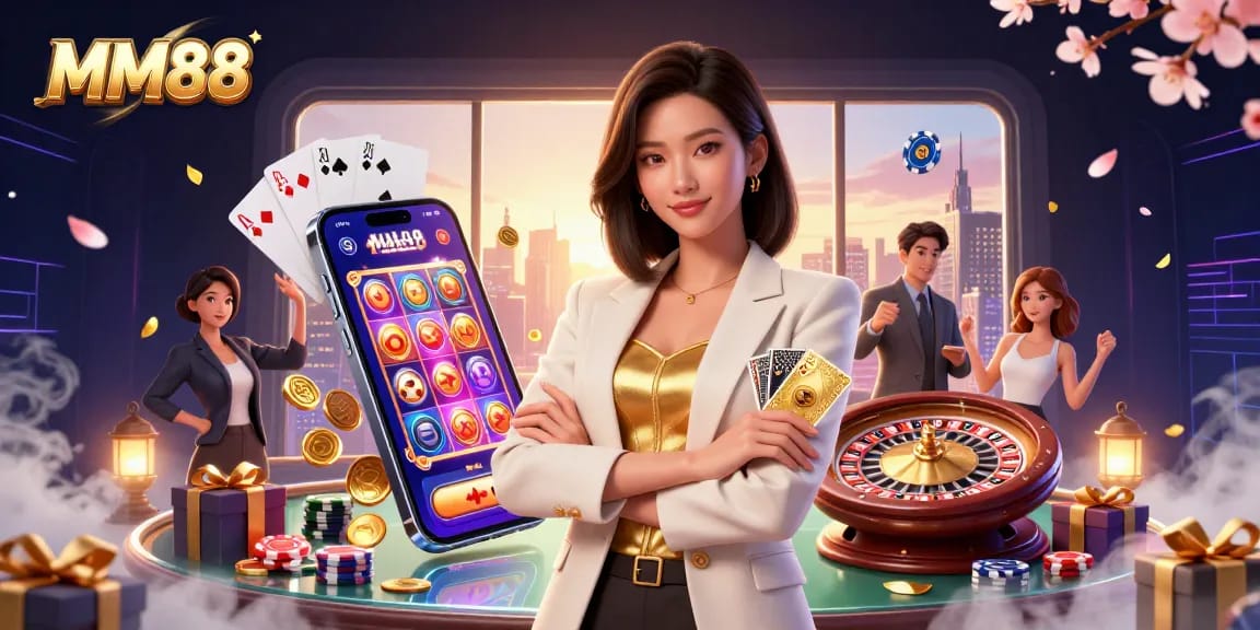 Experience thrilling gameplay at MM88 with dynamic casino elements and elegant ambiance.