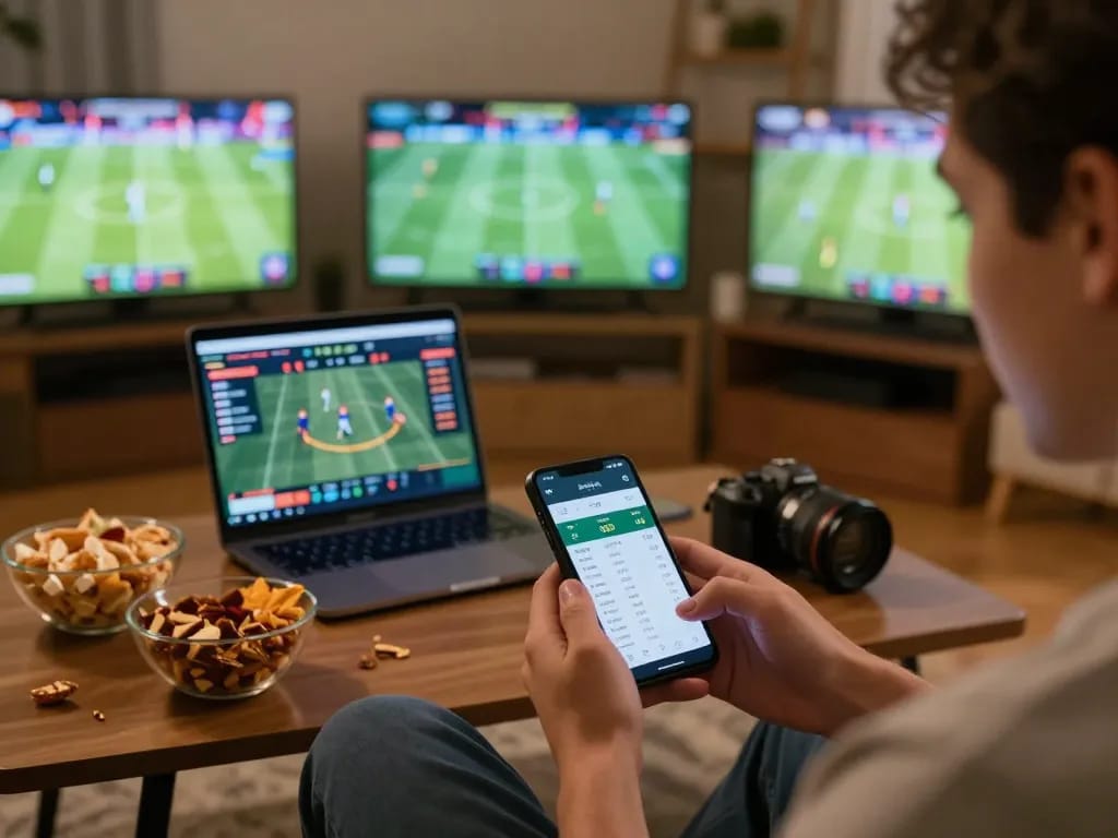 Engaging in tỷ số trực tuyến 7m sports betting from home with a smartphone app