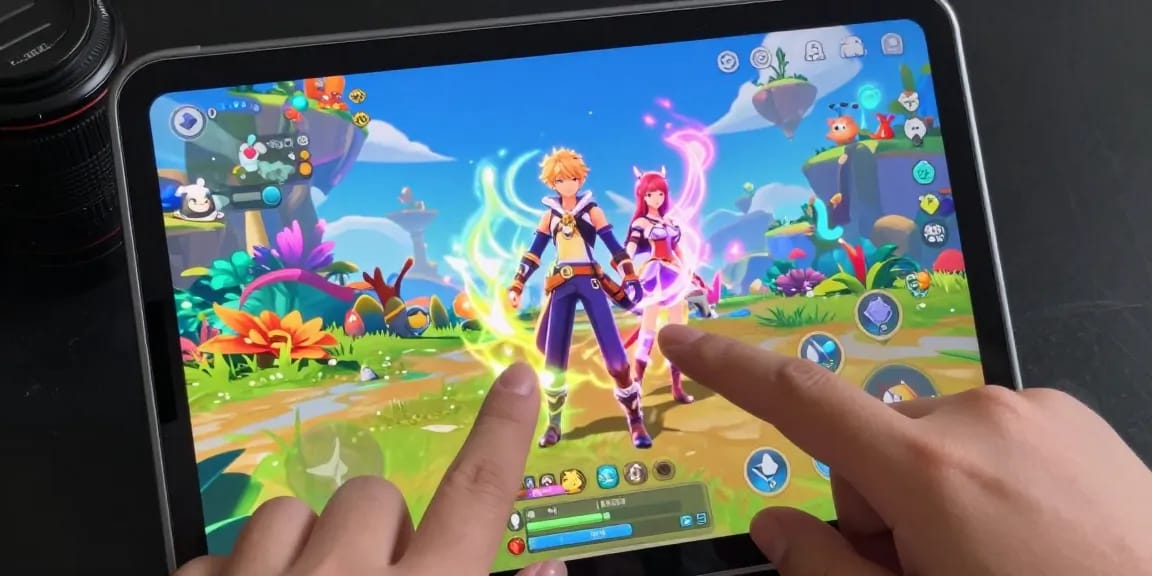Engaging scene of transformation hentai games with a character morphing in a fantasy landscape, showcasing gameplay and anime-style art.