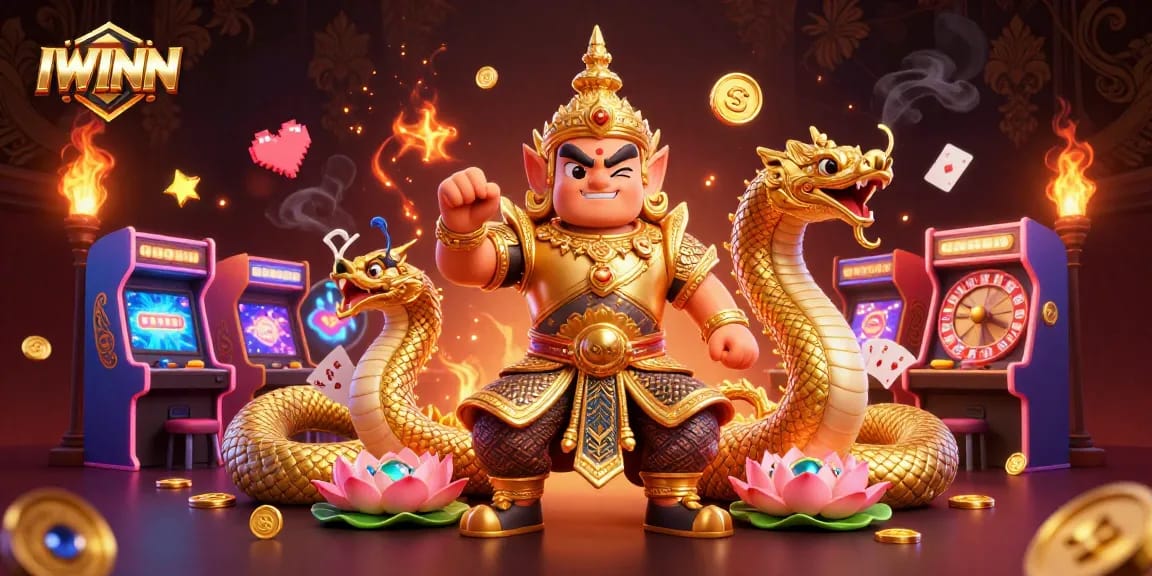 IWINN enhances your gaming experience with vibrant casino visuals, showcasing exciting gameplay elements.