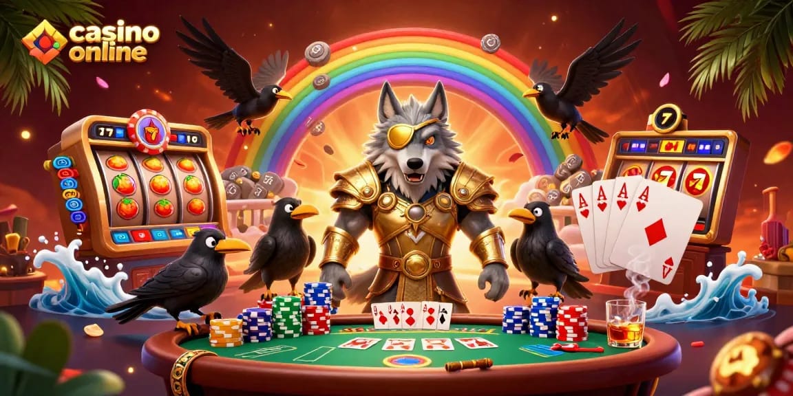 Joacă la casino online cu această ilustrație 3D, plină de detalii, care aduce la viață o lume de câștiguri.