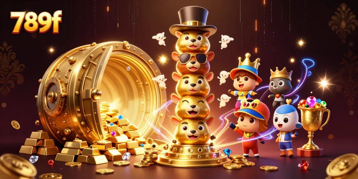 Experience the thrilling world of 789f with a captivating totem pole and dazzling casino treasures.