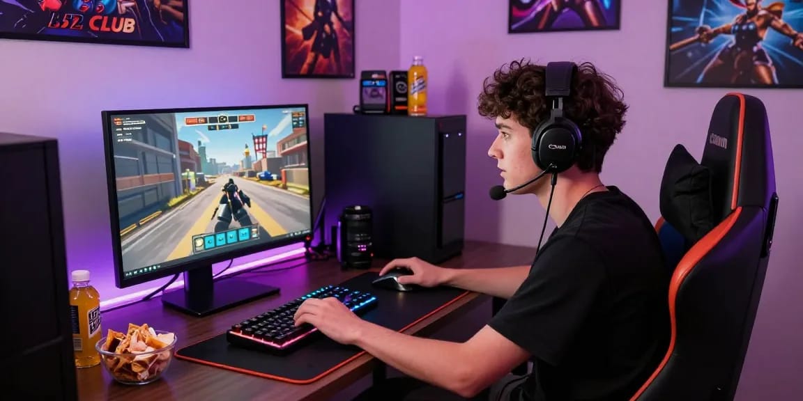 Immersive gaming experience at https://b52club.radio.fm/ with vibrant setup and engaging gameplay.
