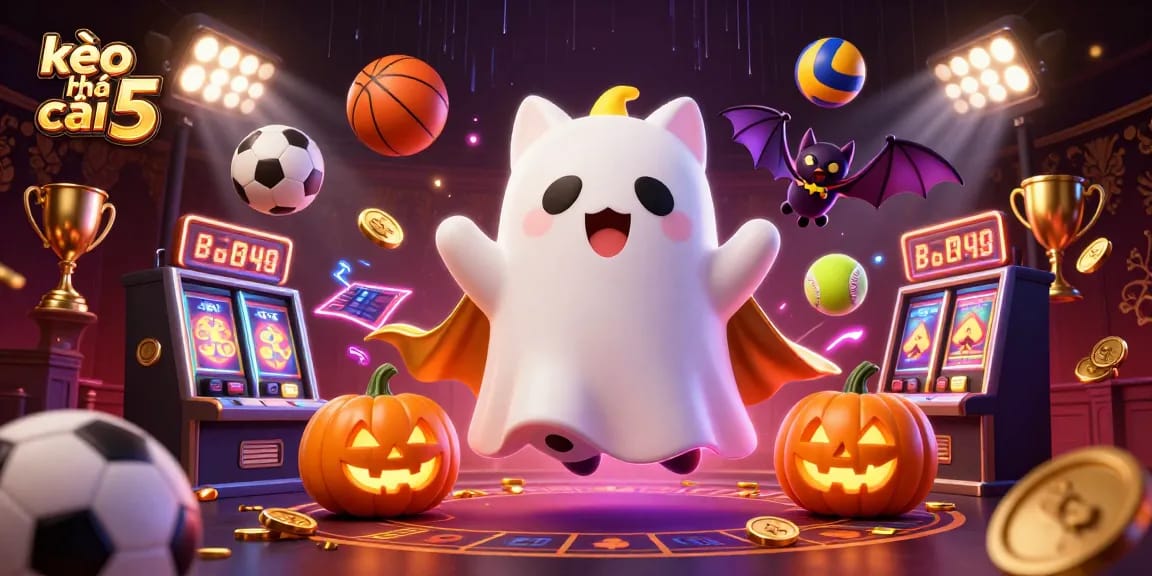 Engage in exciting sports betting with kèo nhà cái 5 featuring dynamic casino elements and lively characters