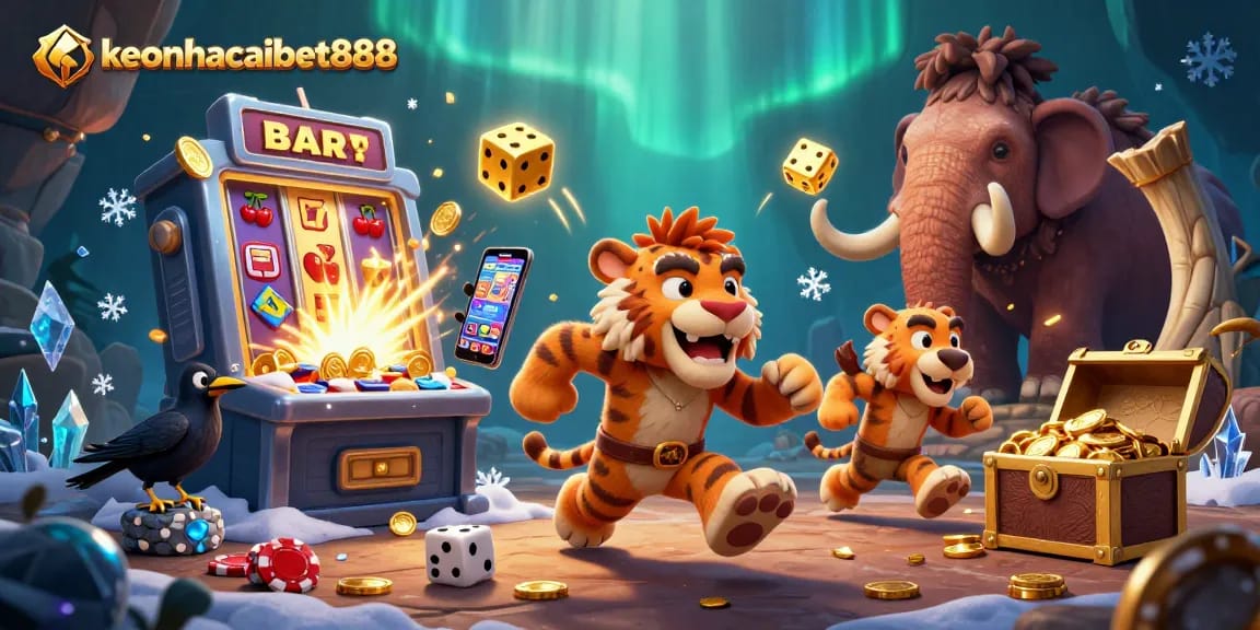 Play exciting casino games at keonhacaibet888 with thrilling elements like slot jackpots and vibrant graphics.
