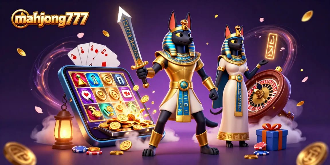 Experience thrilling wins with mahjong777 in this vibrant, action-packed casino scene.