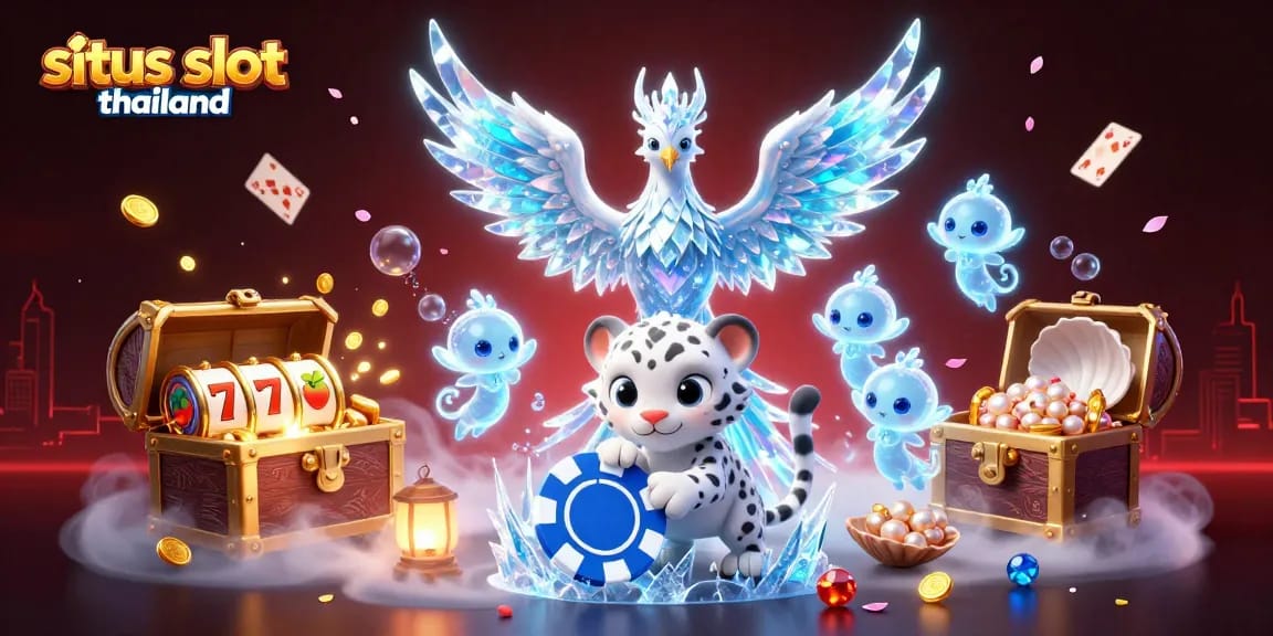 Engage in thrilling slot gaming at situs slot thailand with vibrant symbols and exciting characters.