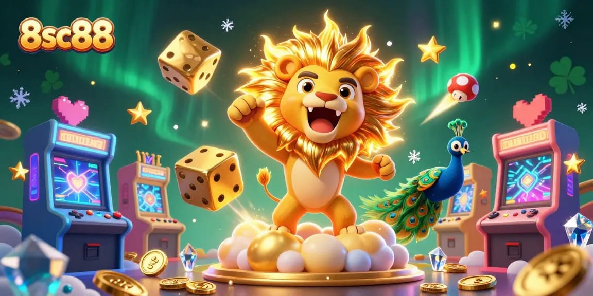 Experience high-stakes fun at 8sc88 with dazzling casino elements and vibrant gameplay adventures.