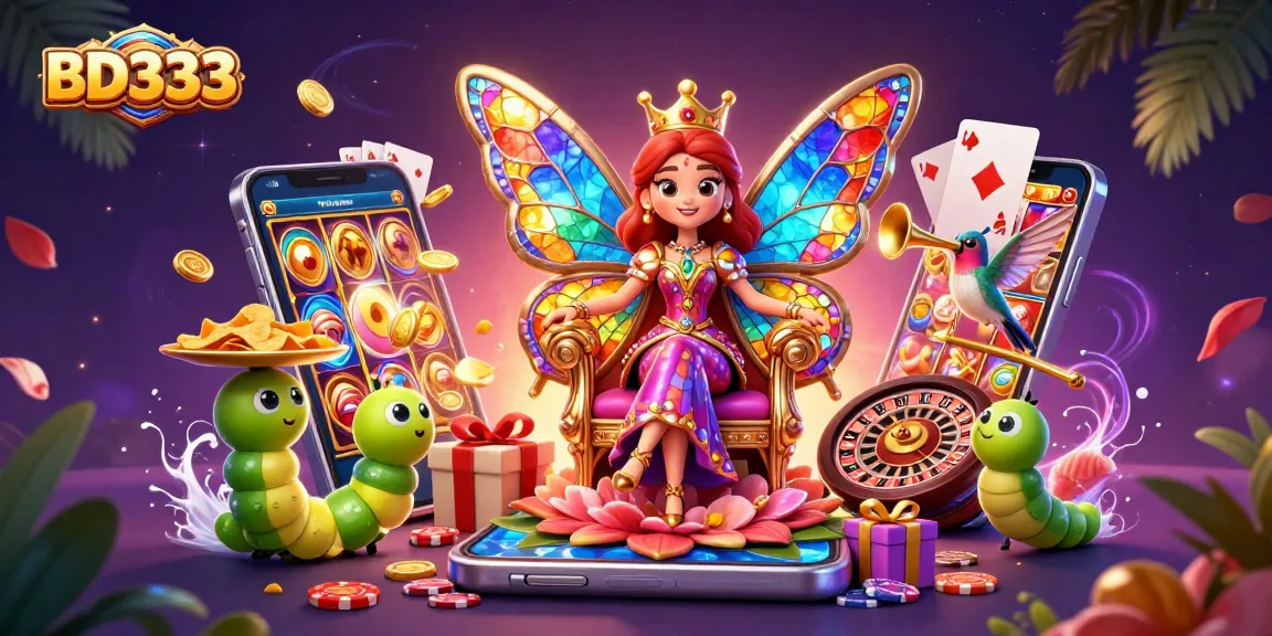 Engage with exciting games at BD333, featuring dynamic slot action and vibrant casino elements.
