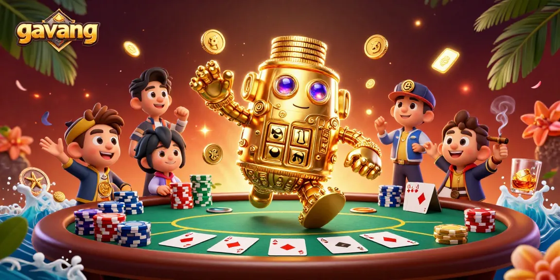 Experience thrilling gaming moments with gavang's dynamic casino illustrations.