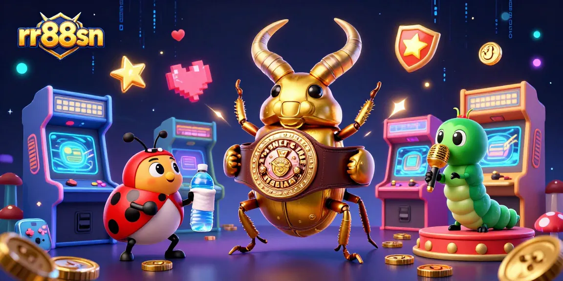 Experience thrilling gameplay at rr88sn with vibrant characters and casino elements in a lively casino-themed scene.
