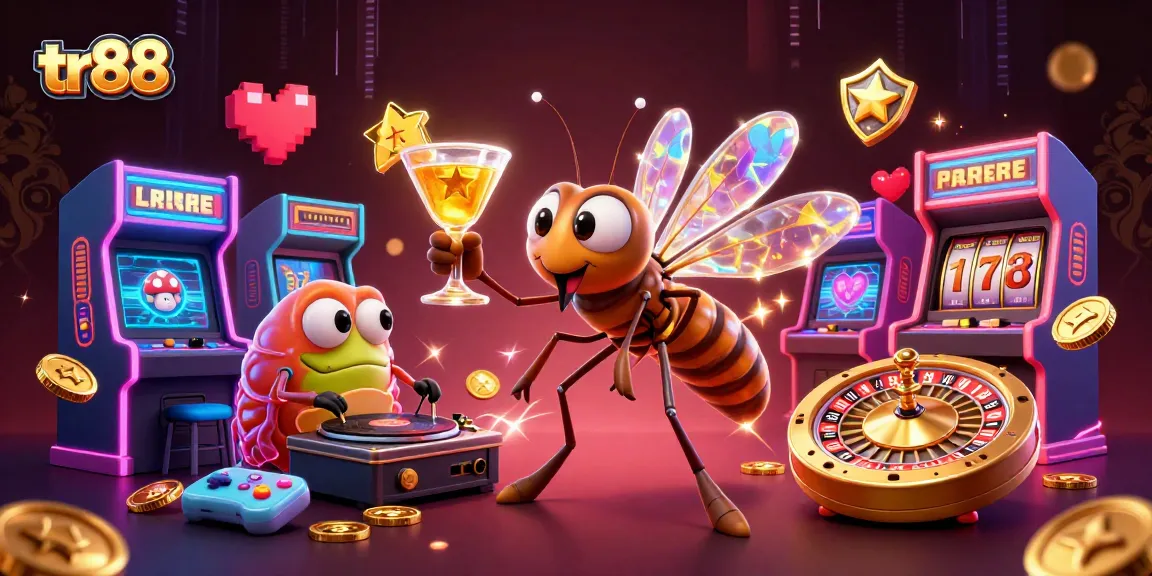 Spin with the tr88 mascot and enjoy dynamic casino excitement!