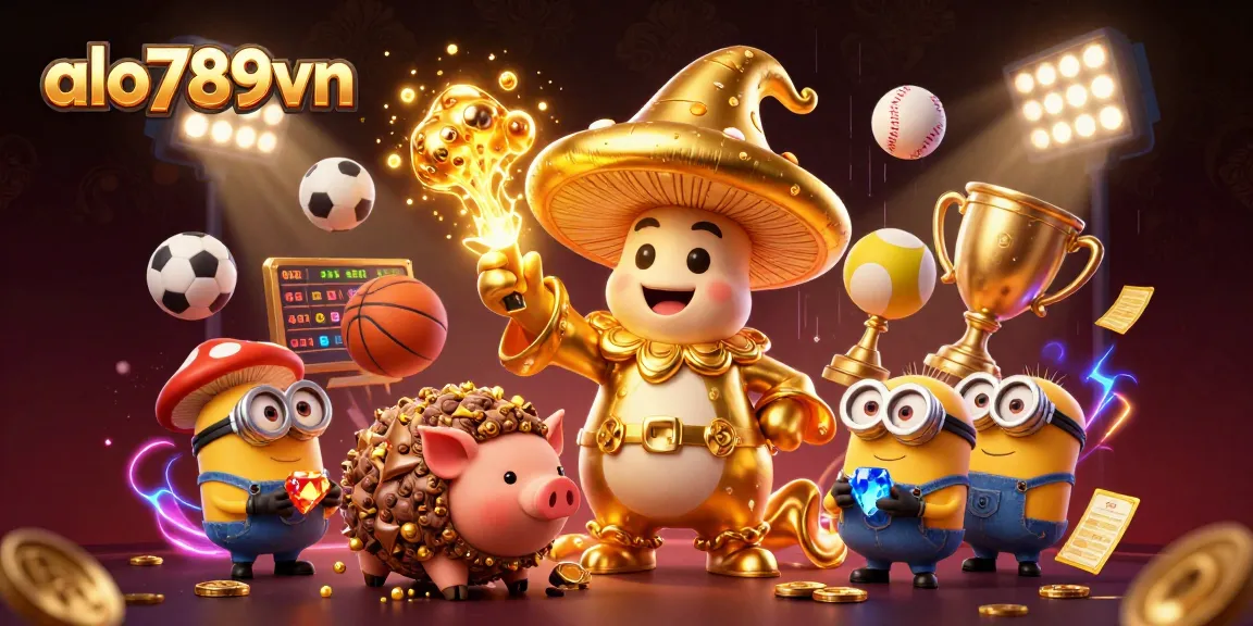 Experience the thrill of winning at alo789vn with dynamic sports elements and vibrant 3D effects.