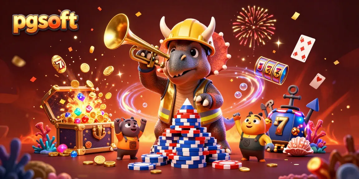 Experience the excitement of pg soft slots with immersive characters and vibrant casino elements.