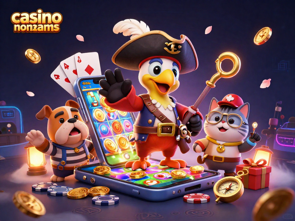 Gioca ai casinò non aams con divertenti personaggi pirata e slot scintillanti.