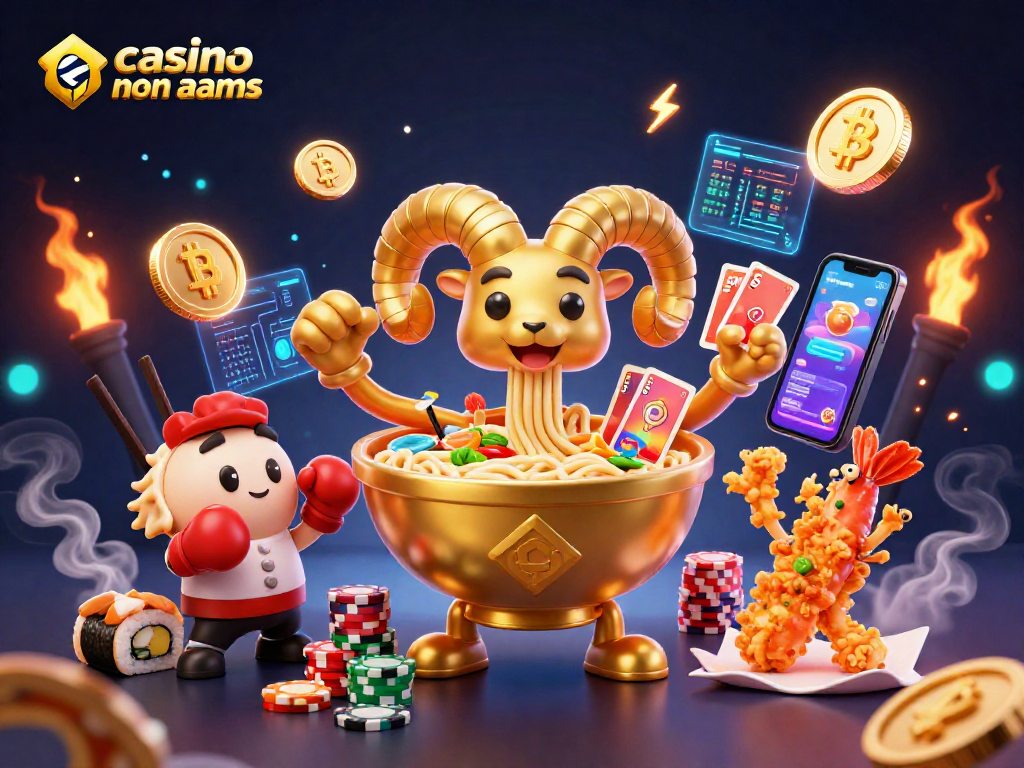 Scopri il divertimento autentico nei casino non AAMS con un'illustrazione vivace e coinvolgente.