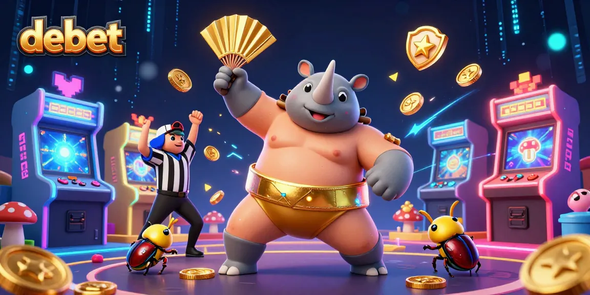 Experience the exciting debet gameplay with dynamic casino elements and our beetle characters!