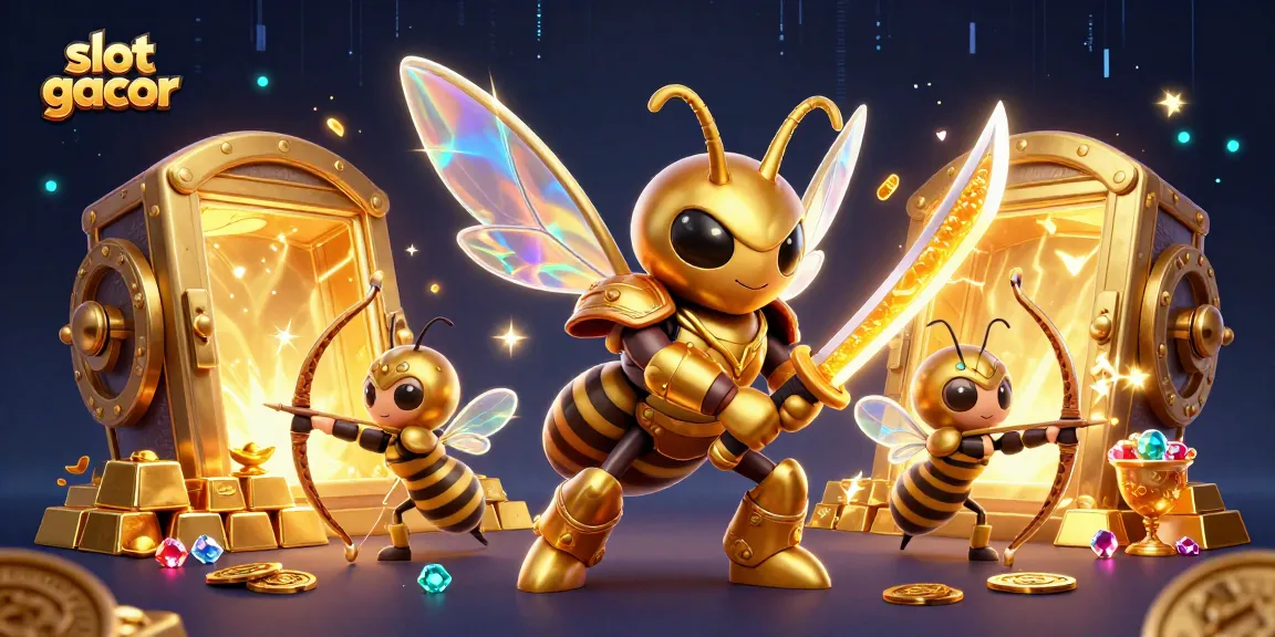 Mainkan slot gacor dengan imajinasi 3D yang kaya akan elemen permainan dan harta berkilau.