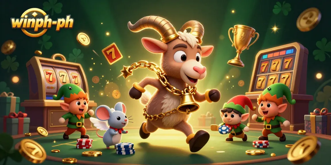 Experience winph-ph's online casino thrill with festive characters and dynamic gaming elements.