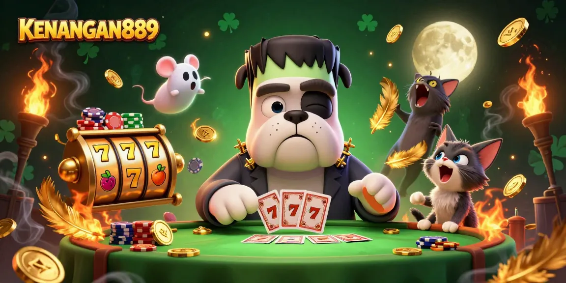 Players experience immersive gameplay with KENANGAN889 in a vibrant casino setting.