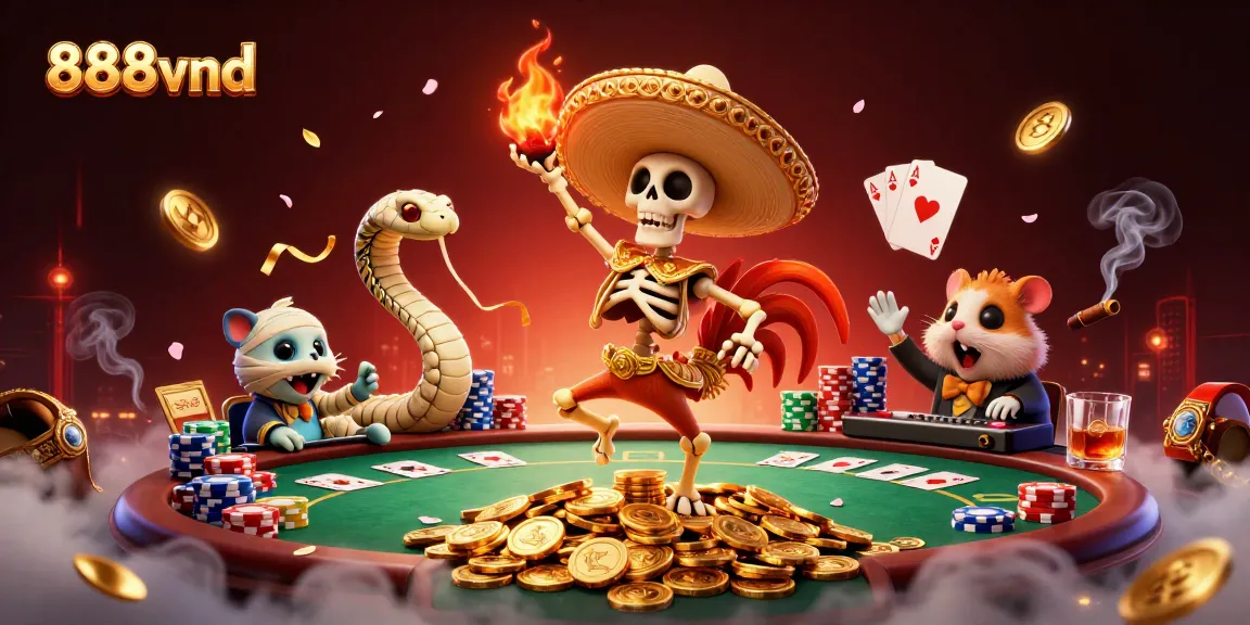 Win big at 888vnd with thrilling poker action and vibrant casino energy.