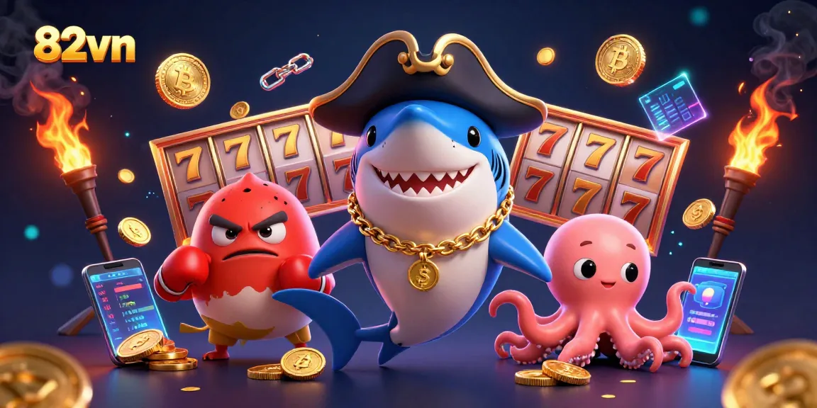 Spin the reels at 82vn and win exciting prizes with immersive casino action featuring vibrant characters.