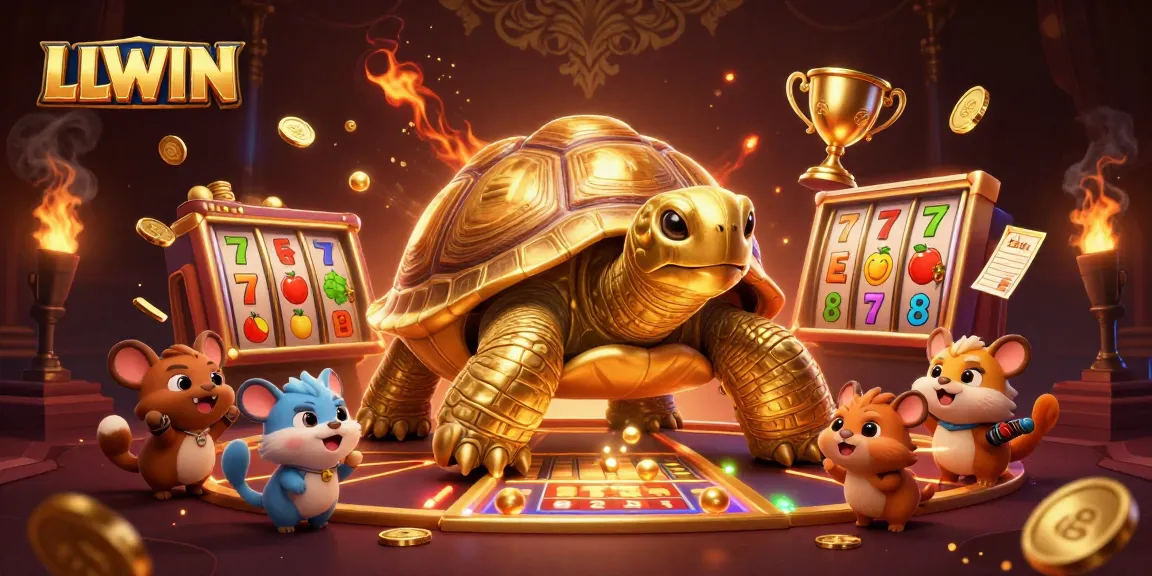 LLWIN leverages thrilling gameplay with golden tortoise pinball guiding eager players through exhilarating slots.