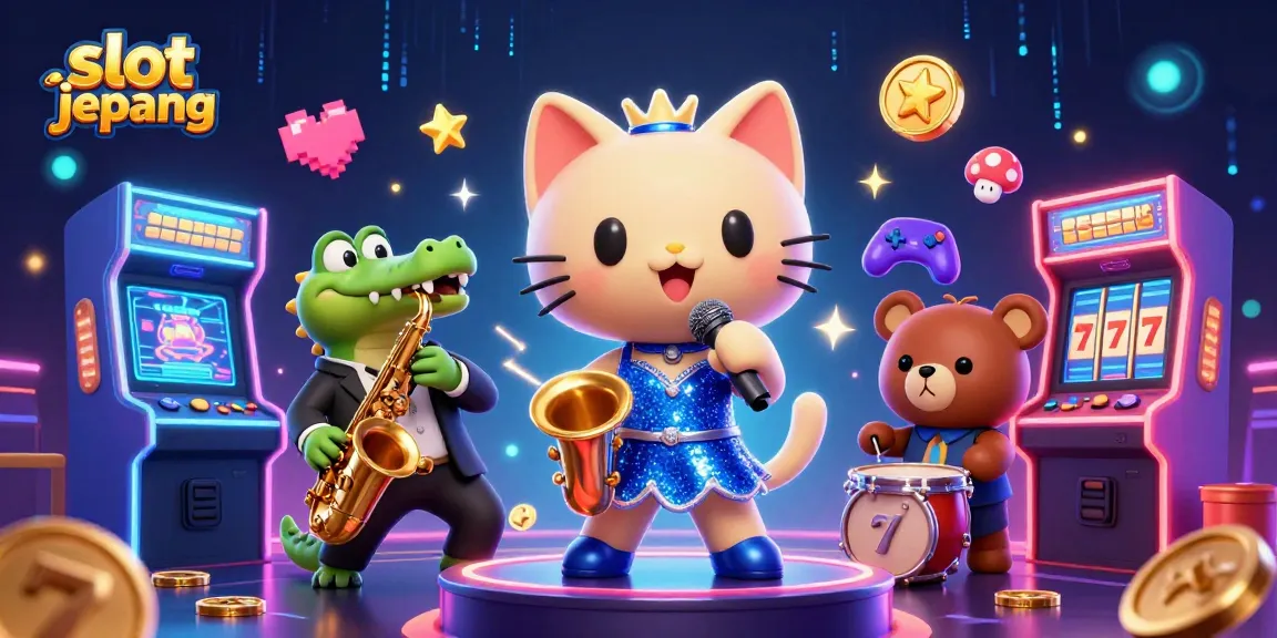 Engage in slot jepang gaming with vibrant characters and engaging casino elements.