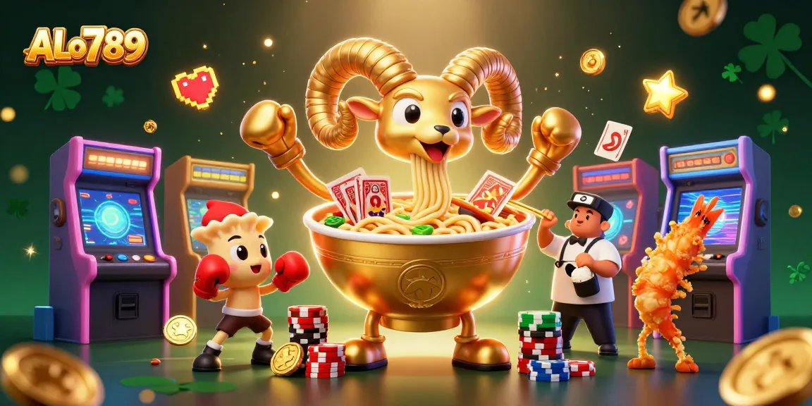 Experience thrilling gameplay at ALo789 with interactive 3D casino characters and vibrant elements.