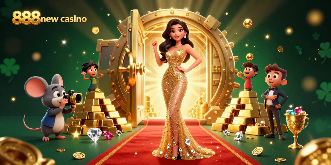 Gain insights with 888newcasino’s stunning 3D casino illustration showcasing thrilling gambling excitement.