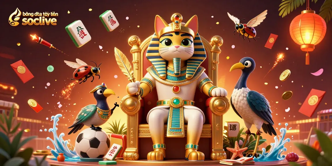 Experience the thrill of bóng đá trực tuyến socolive with dynamic sports elements and engaging characters.