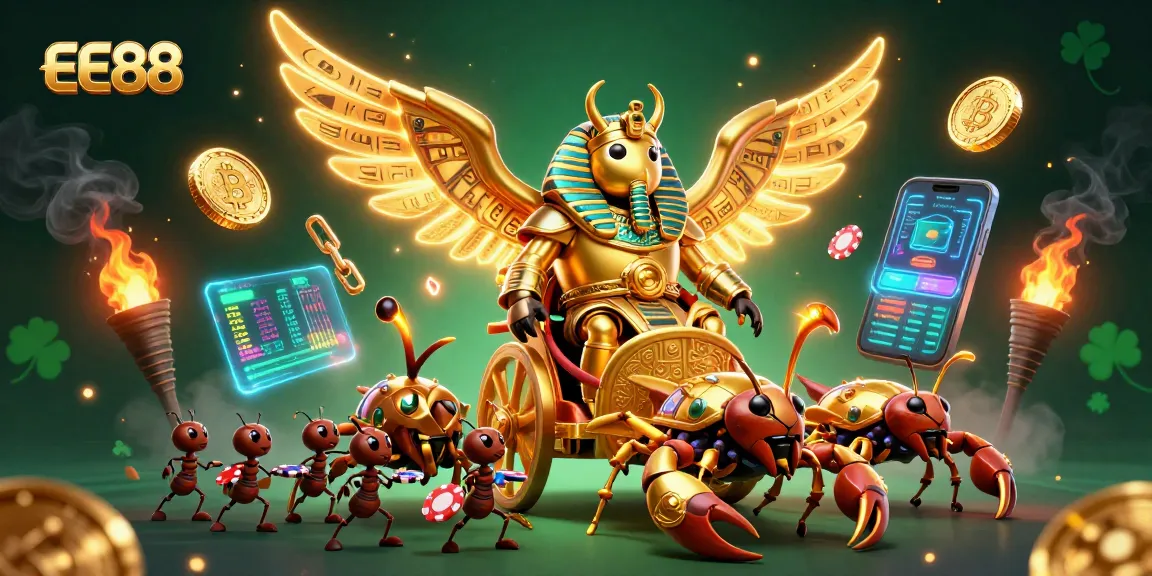 Engage with EE88's thrilling casino adventures featuring dynamic characters and vibrant gambling elements.