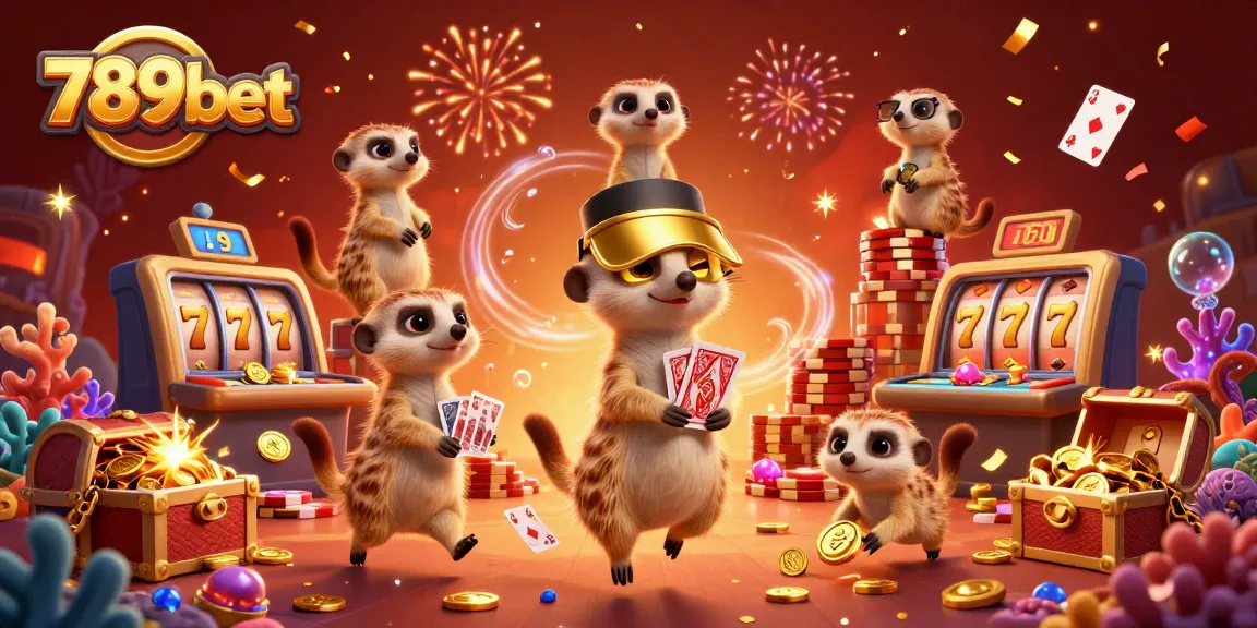 Place bets and win big with 789bet at a vibrant meerkat-operated casino.