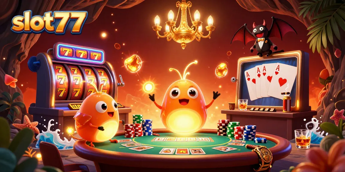 Mainkan slot777 dan nikmati sensasi judi dengan mesin slot penuh warna dan dealer profesional.