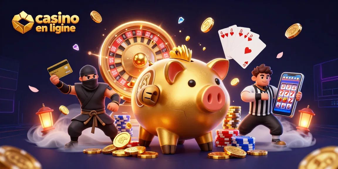 Jouez à des jeux passionnants sur un casino en ligne avec un combat fantastique entre un sumo et un ninja.