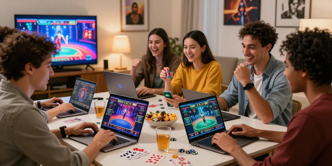 Players enjoying online casinos at home using devices while engaging and having fun at https://sssk.org.uk