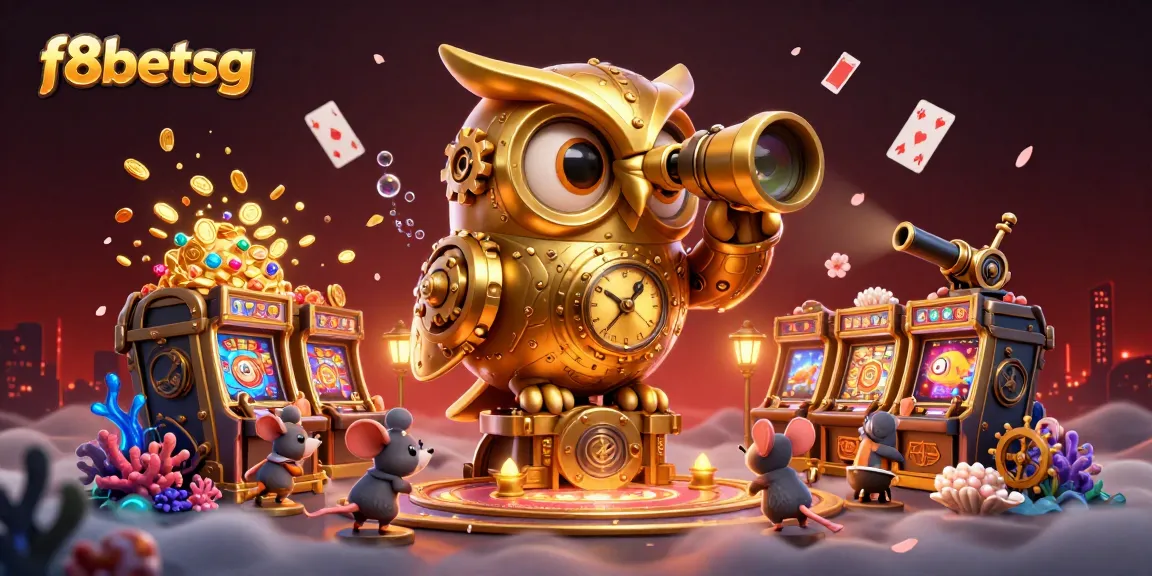 Spin the reels at f8betsg where the golden owl guards treasures in a lively casino.
