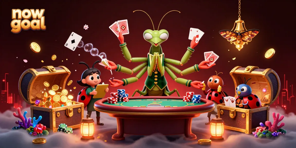 Experience real-time bets with now goal in this vibrant 3D casino illustration featuring playful characters.