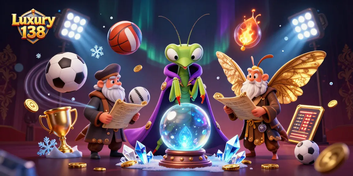 Experience Luxury 138 with exciting sports betting and the wisdom of mystical characters.
