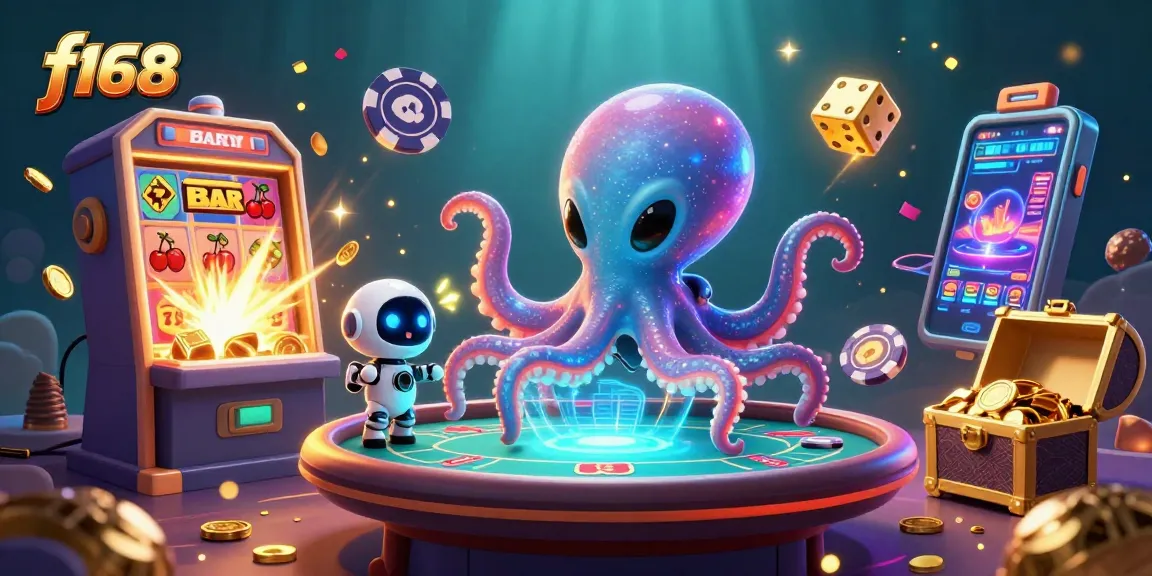 Engage in thrilling gameplay with f168's exciting gaming universe featuring animated characters.