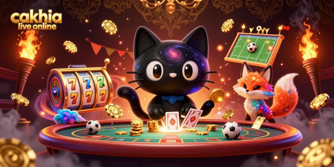 Experience the thrill of cakhia live online with captivating cosmic gaming elements and vibrant characters.