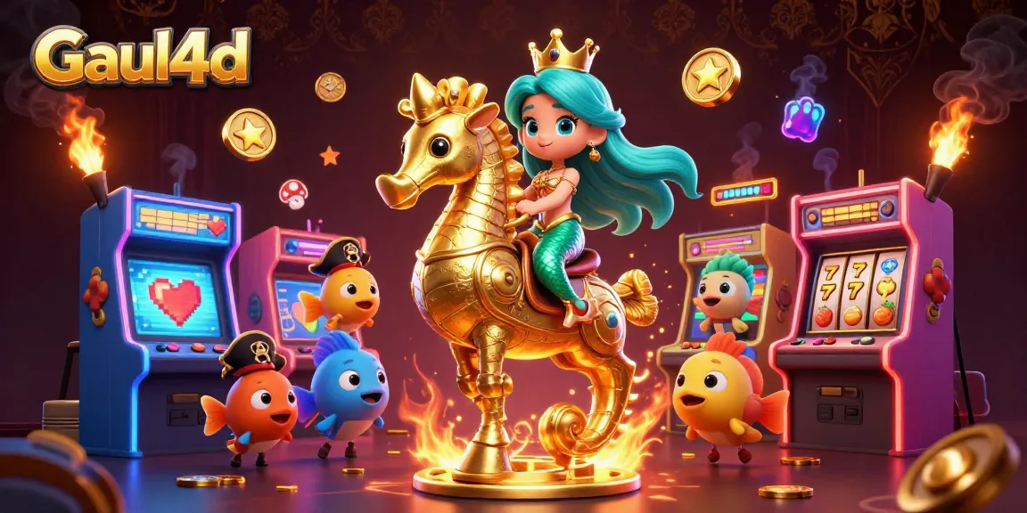 Experience thrilling wins at Gaul4d while playing vibrant slots with jackpot features and engaging characters.