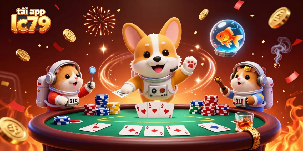 Tải app lc79 và trải nghiệm casino không gian với các nhân vật dễ thương và cảm xúc sống động