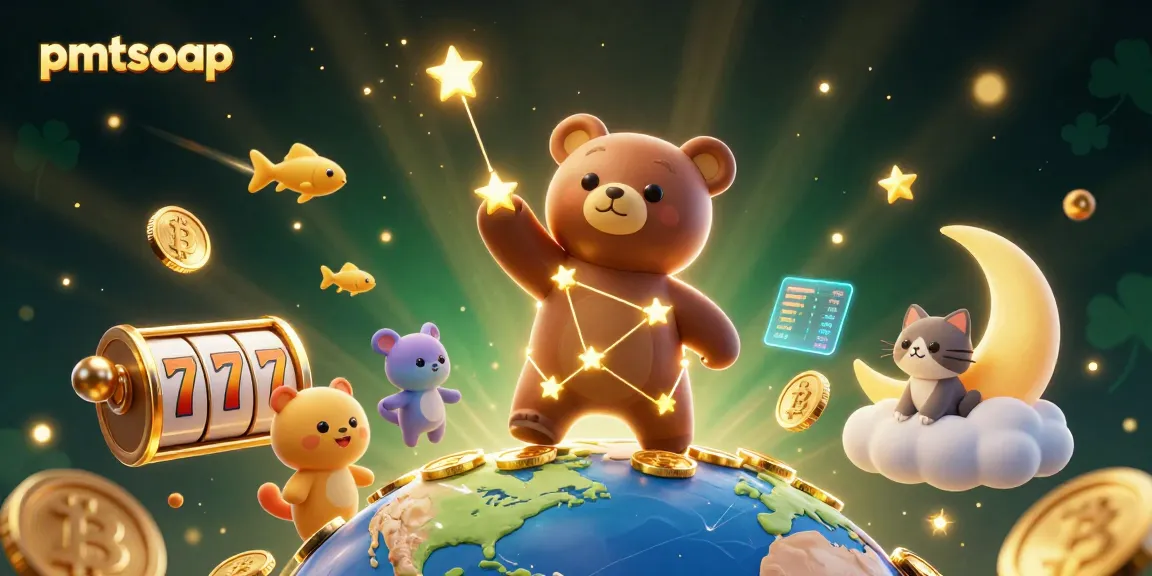 Win big with pmtsoap's exciting online slots featuring vibrant characters and dynamic casino elements.