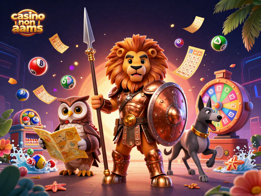 Il casino non aams offre divertimento con un leone spartanico e giochi di lotteria effervescenti.