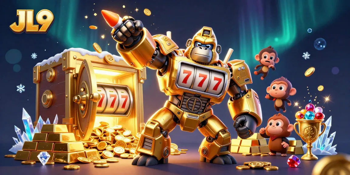 Experience thrilling gameplay with JL9's vibrant casino characters and treasure-filled elements.