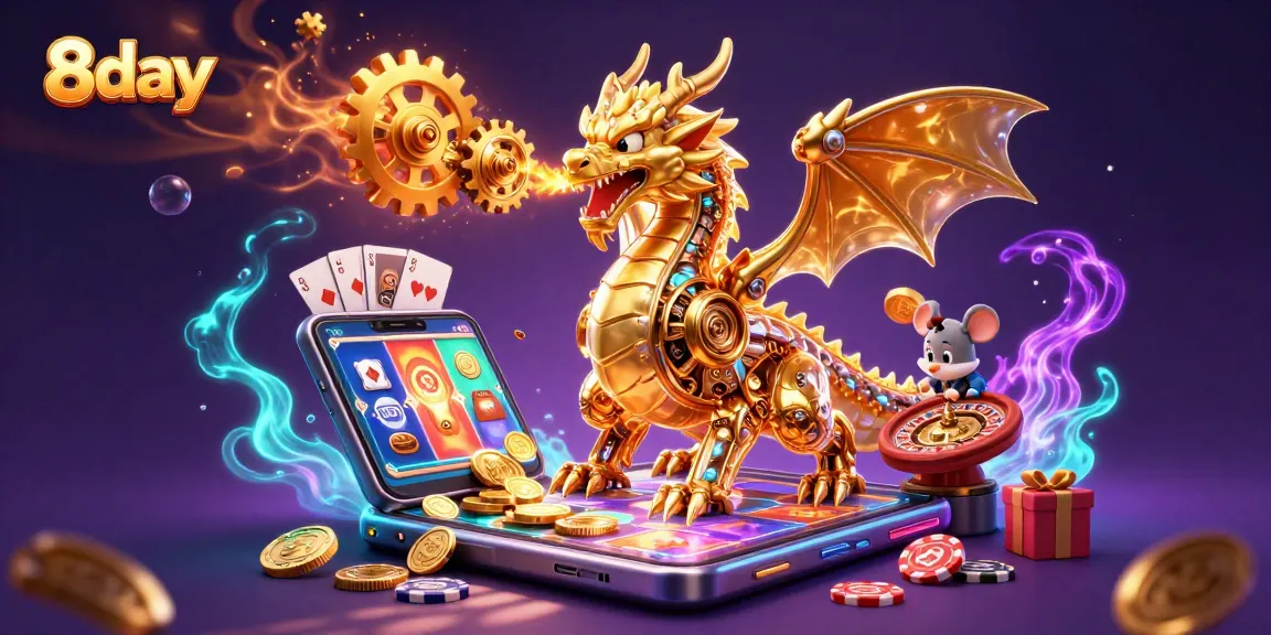 Experience exhilarating gameplay at 8day with vibrant games, golden rewards, and a dynamic gaming atmosphere.