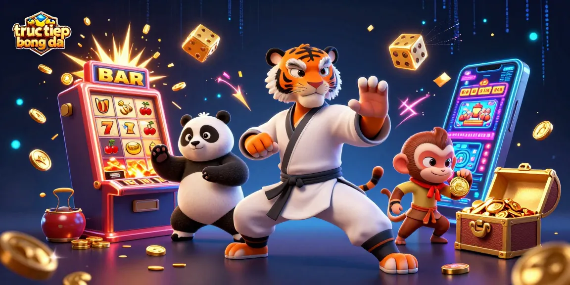 Experience truc tiep bong da with immersive casino dynamics in an exciting 3D scene.